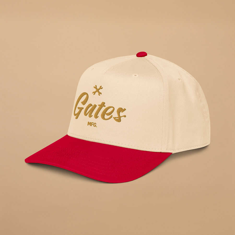 Thumbnail: Gates Mfg. and Co. Wrench 5 Panel Cap
