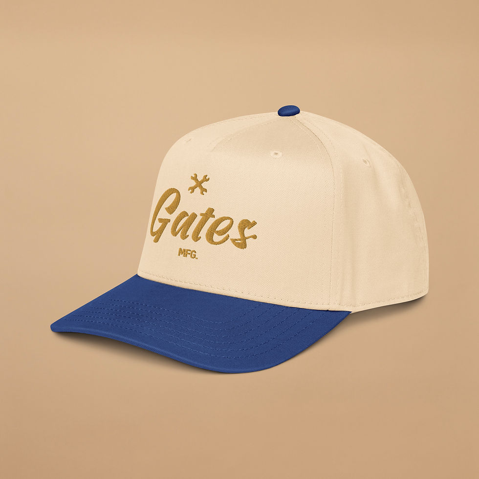 Thumbnail: Gates Mfg. and Co. Wrench 5 Panel Cap
