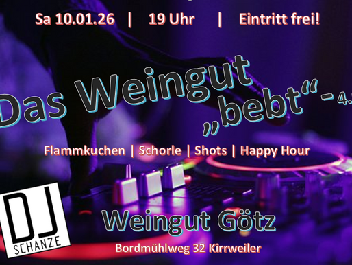 Flyer Das Weingut bebt