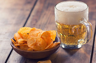 Beer and chips