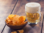 Beer and chips