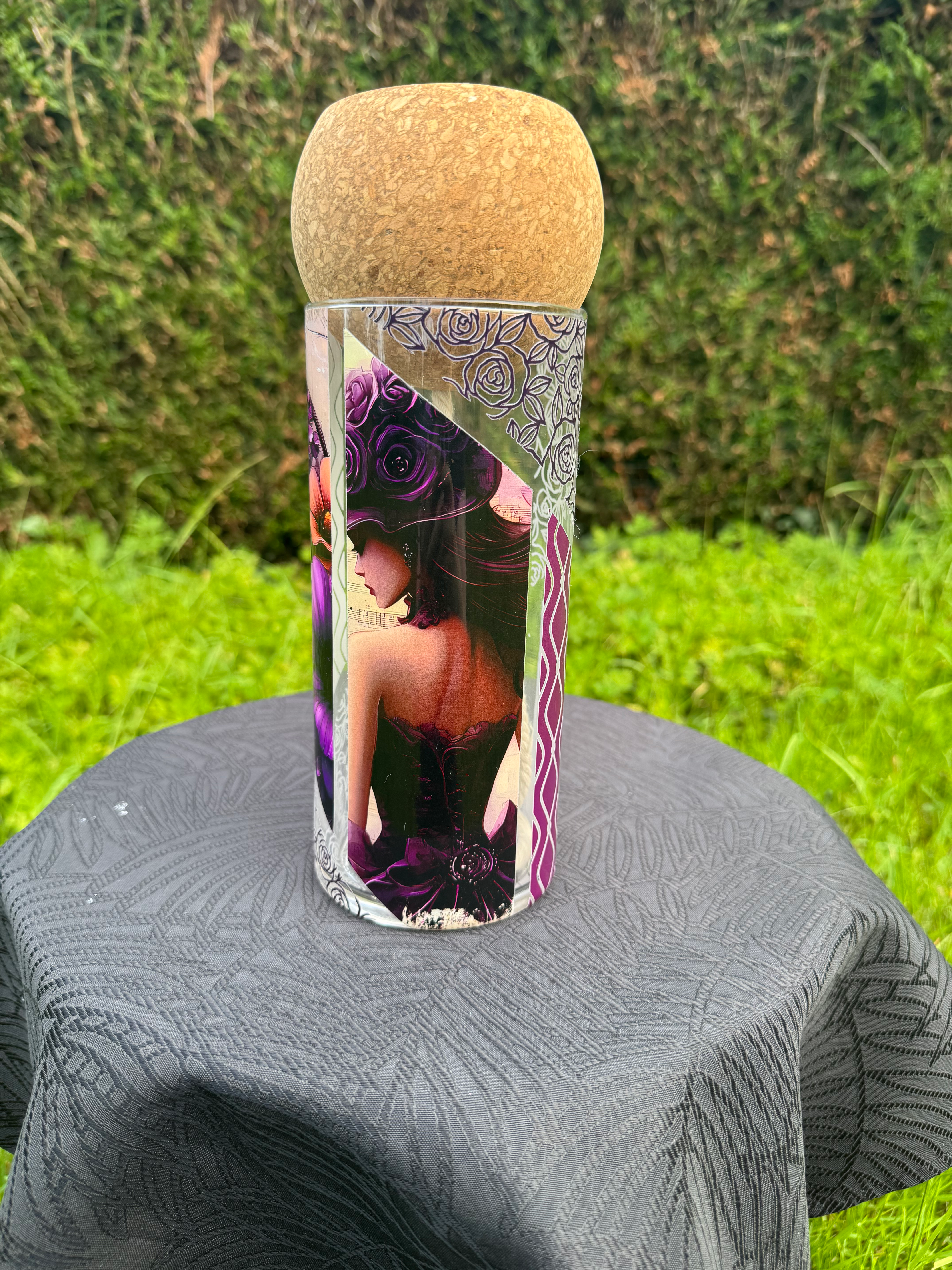 Vase auto-arrosage personnalisé