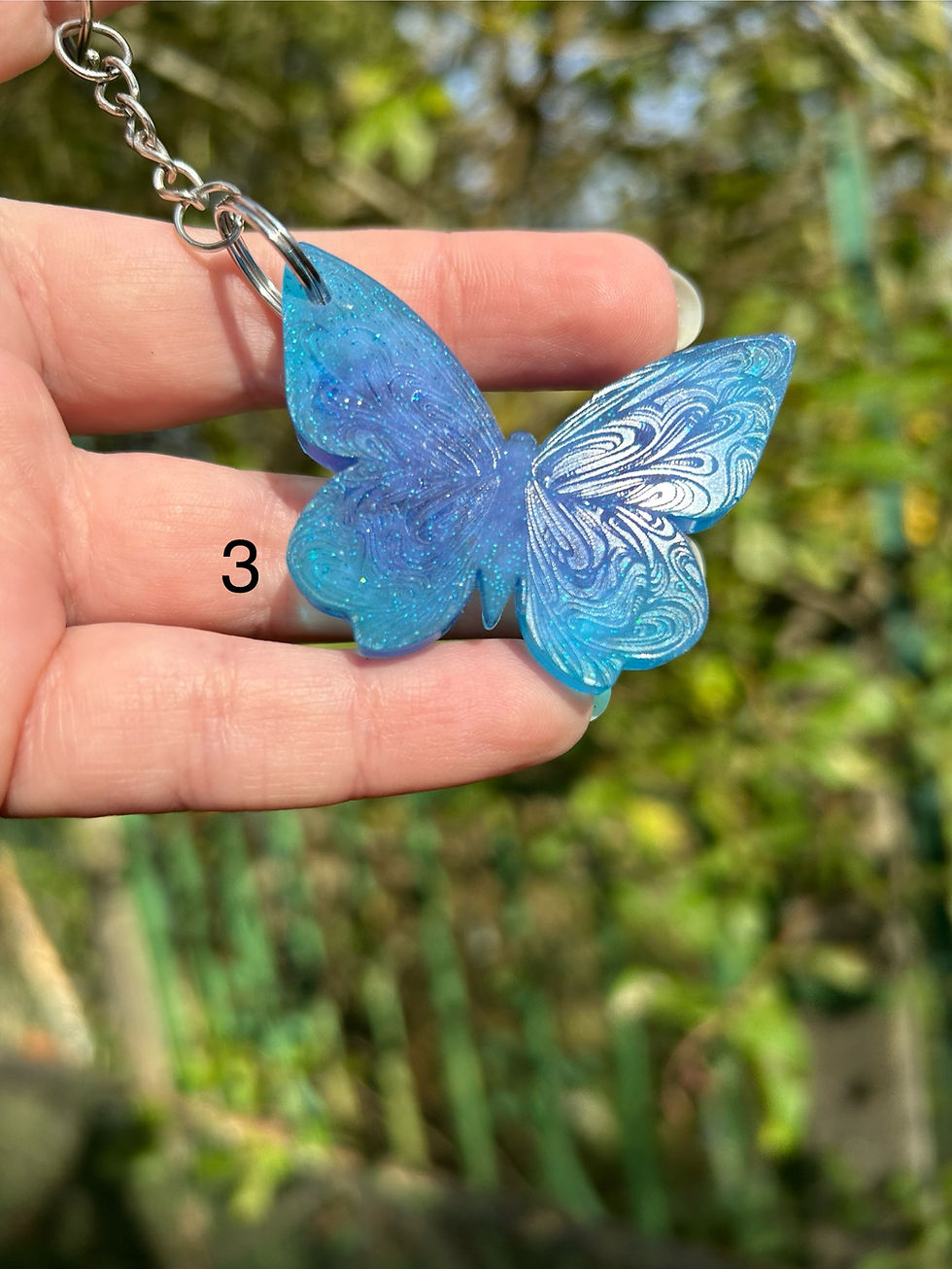 Thumbnail: Butterfly key ring