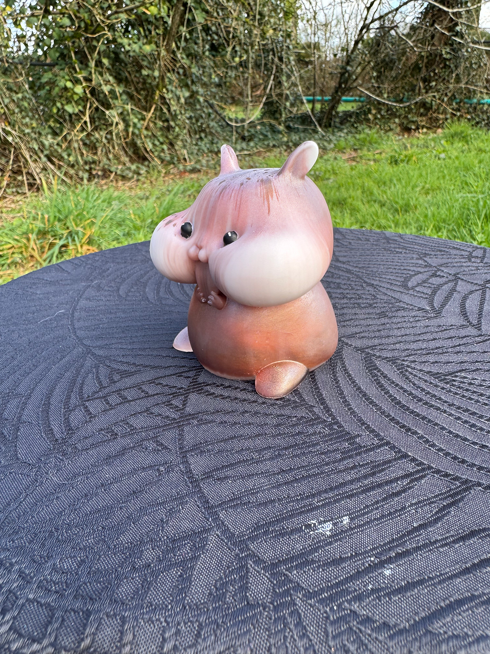 Thumbnail: Figurine hamster originale