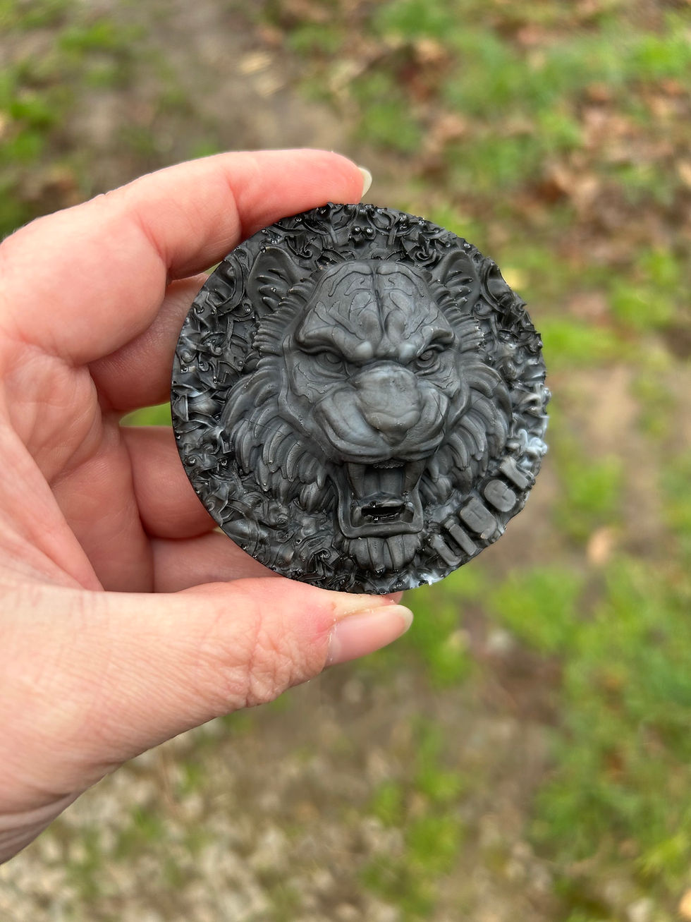 Miniature : Tête de tigre magnet