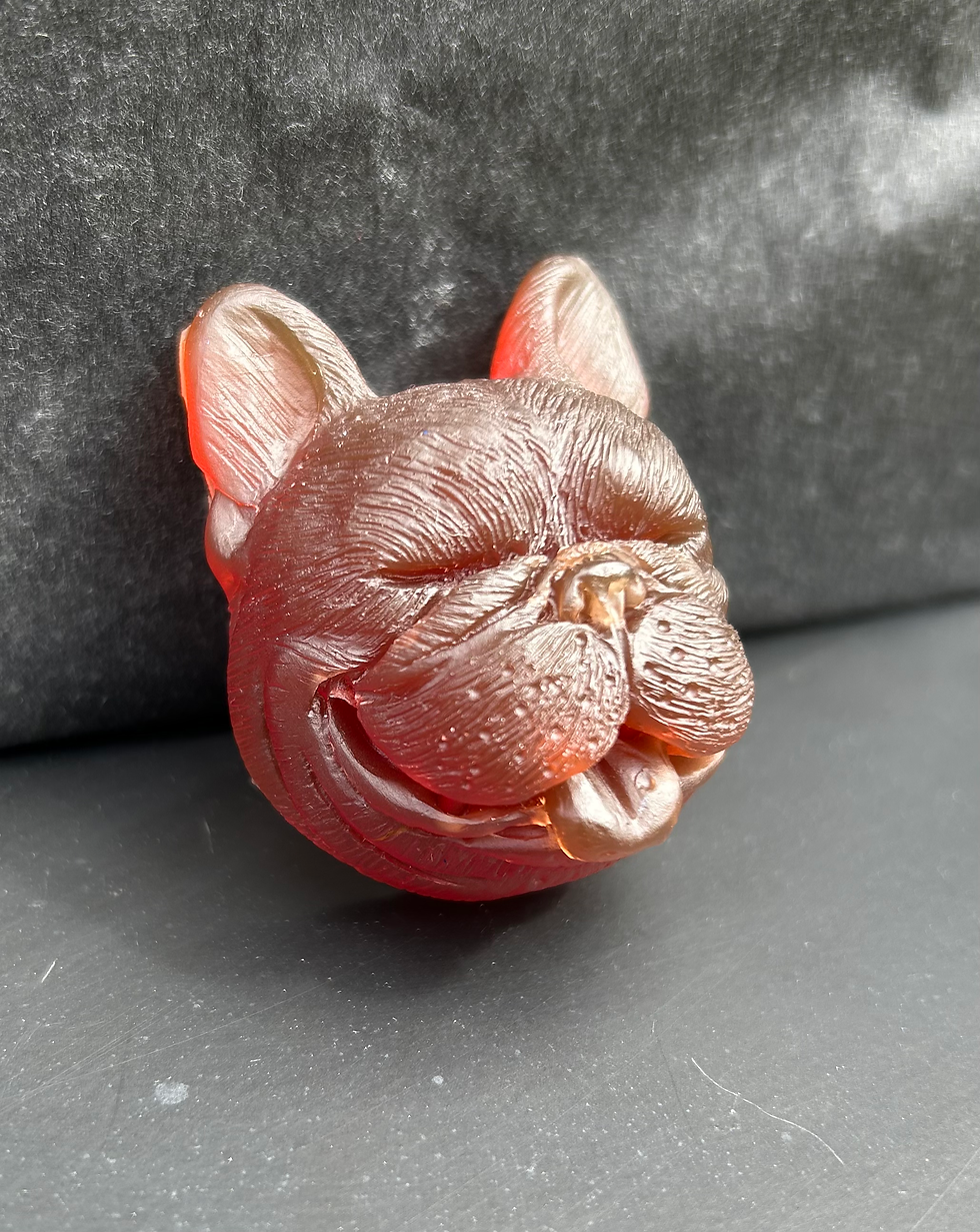 Miniature : Tête de bouledogue