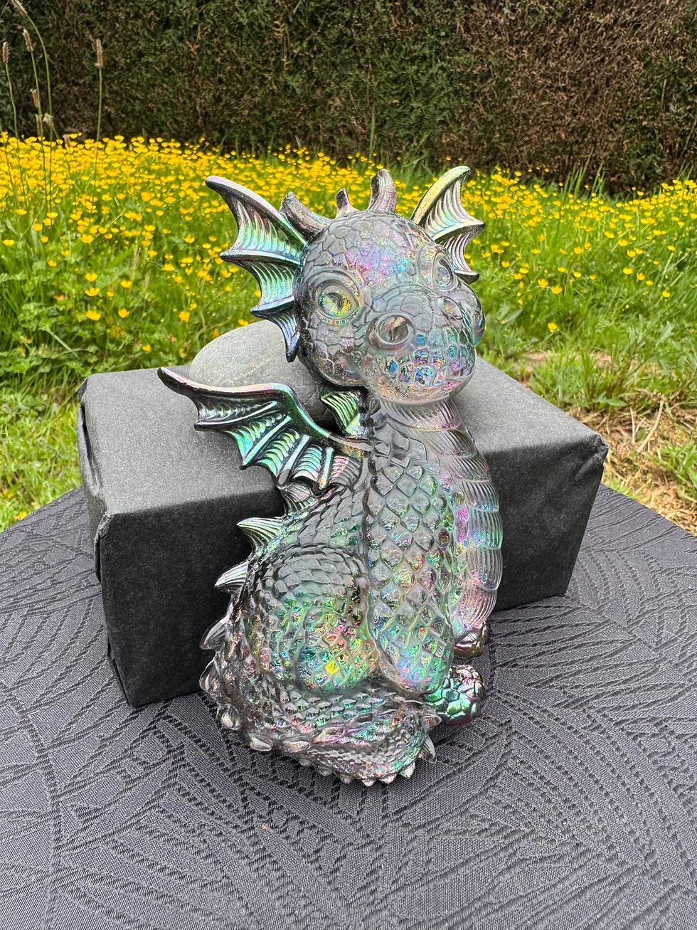 Thumbnail: Dragon déco en résine