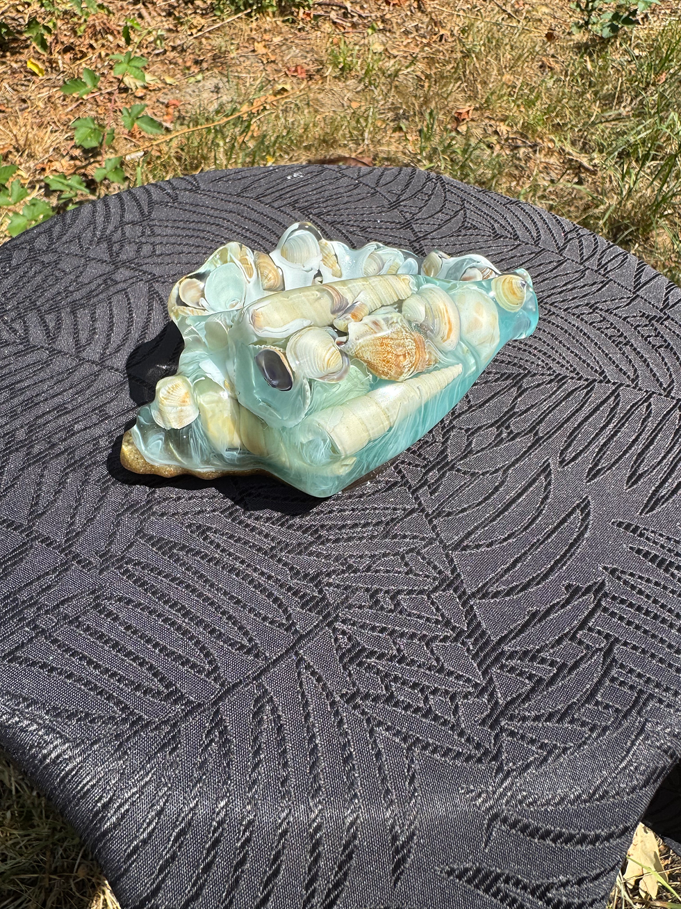 Vide-poche coquillage océan