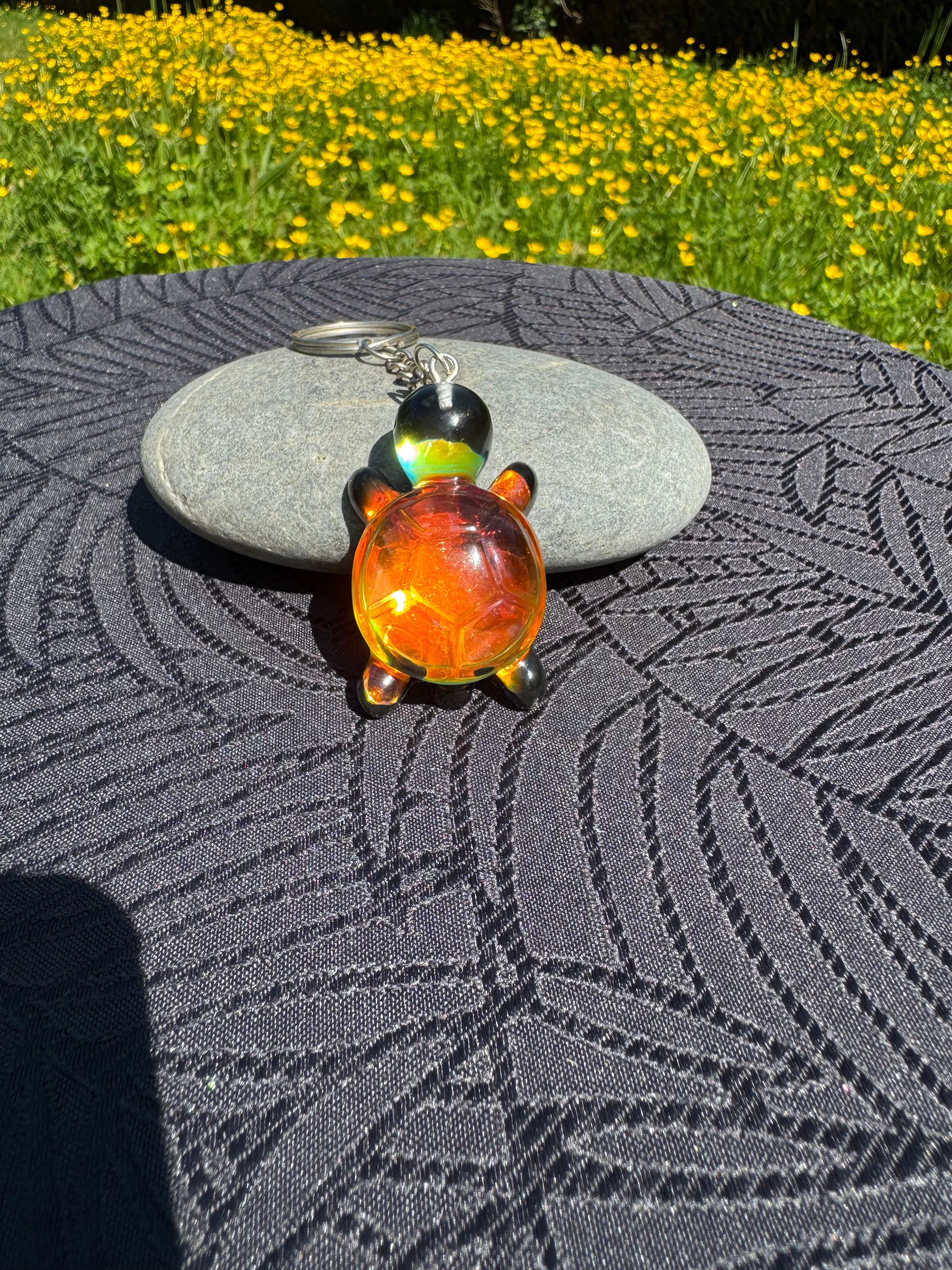porte-clés mini tortue