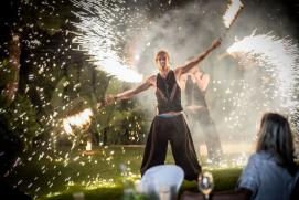 Ibiza fire dancers for weddings