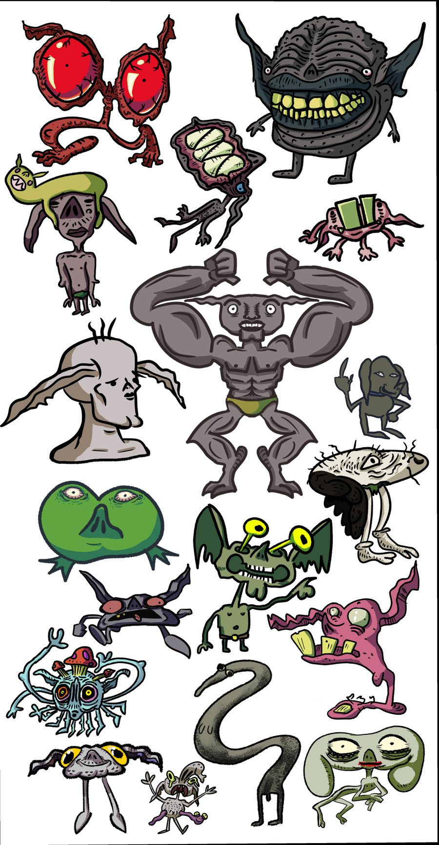 Art Panel Gretchlings by Thomas Hanusek