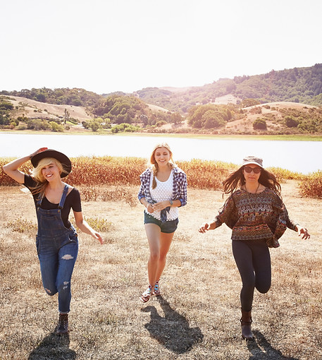 Women Running Outdoors
