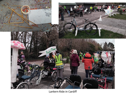 Lantern Ride in Cardiff