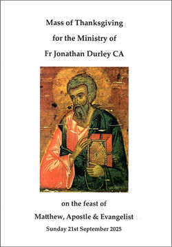 01 Fr Jon's thanksgiving service