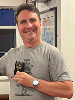 Adrian with his award