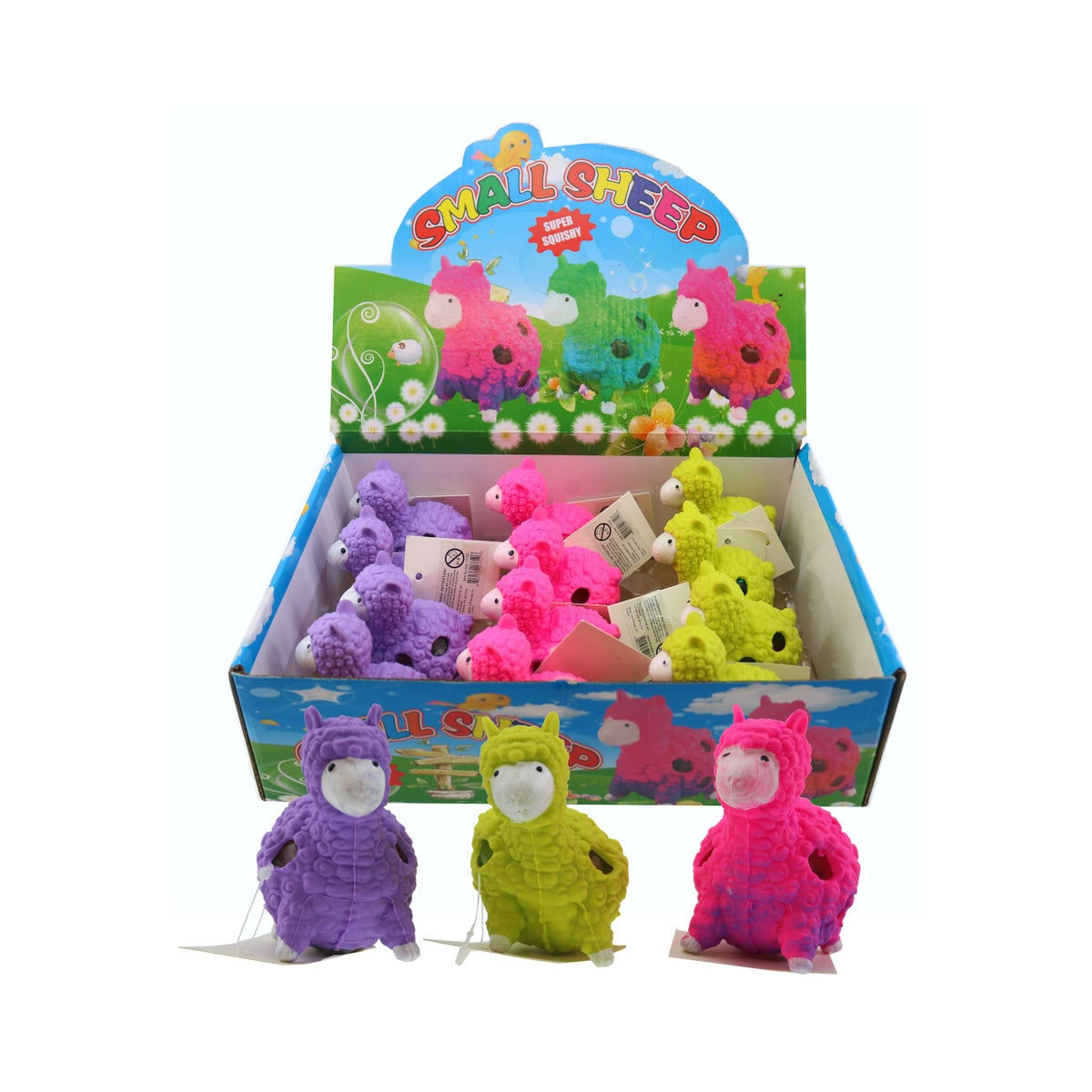 Squishy Llama w/Beadballs (12)