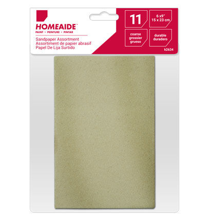 SANDPAPER - 11 PCS 6" x 9"