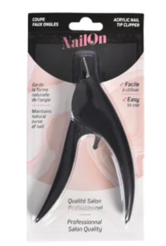 Acrylic nail clipper