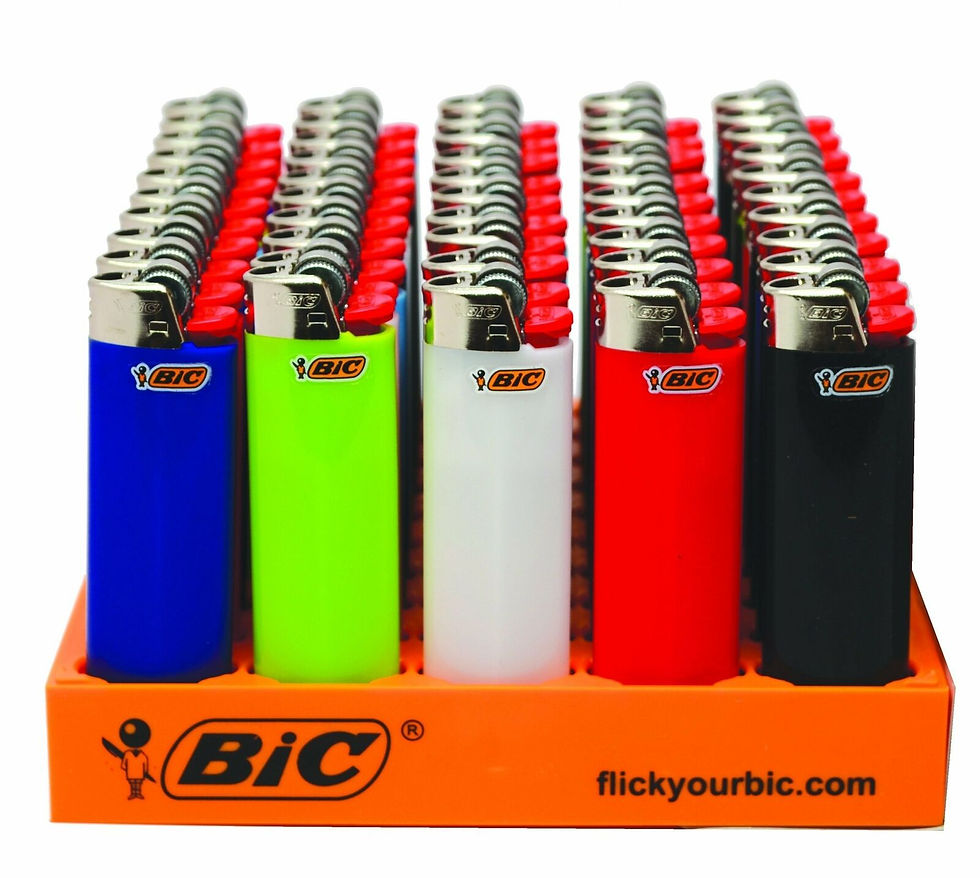 Bic Large 50 packs Lighter Display