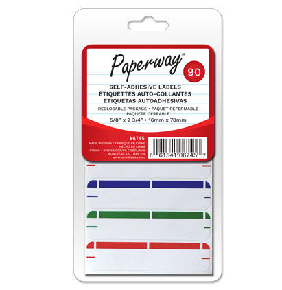 90 SELF-ADHESIVE LABELS