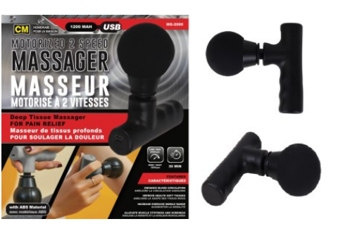 Motorized 2 speed Mini-Massager