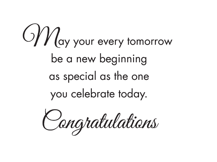Thumbnail: Wedding Card with English Text
