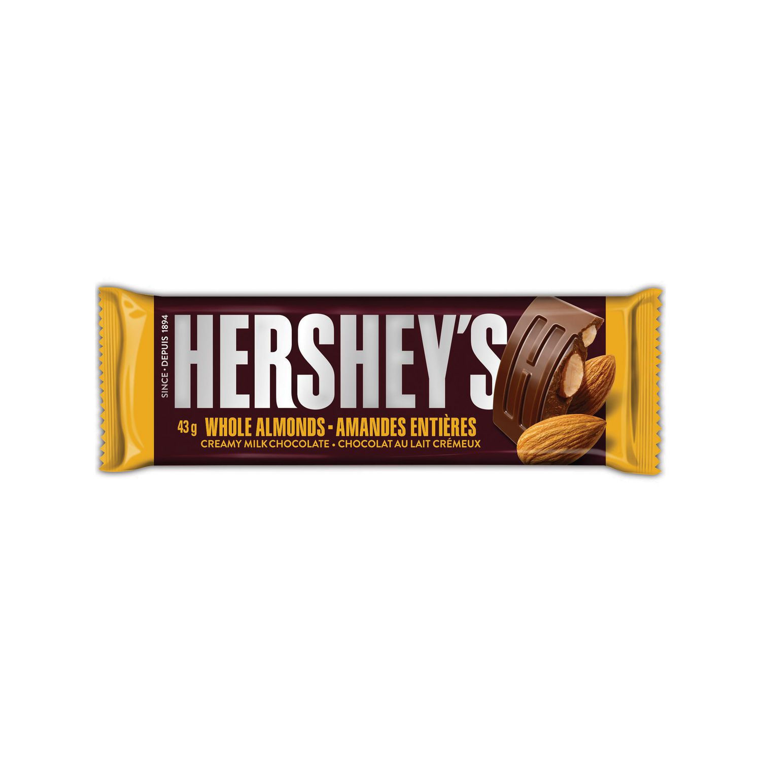 HERSHEY AMANDES 36X43 GR