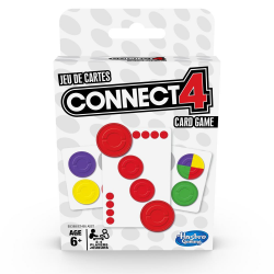 CONNECT 4 - CARD GAME ( Bilingual )