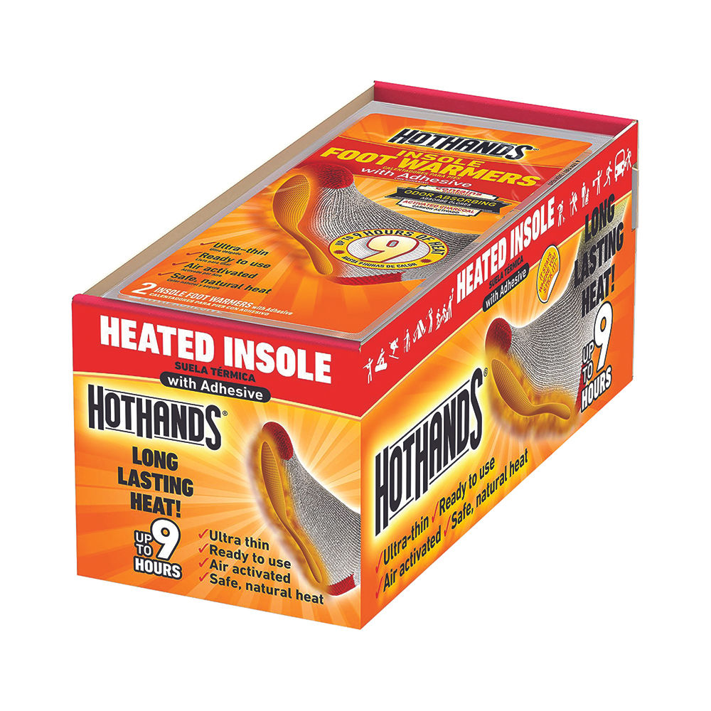 INSOLE FOOT WARMER, 16 PCS DISPLAY