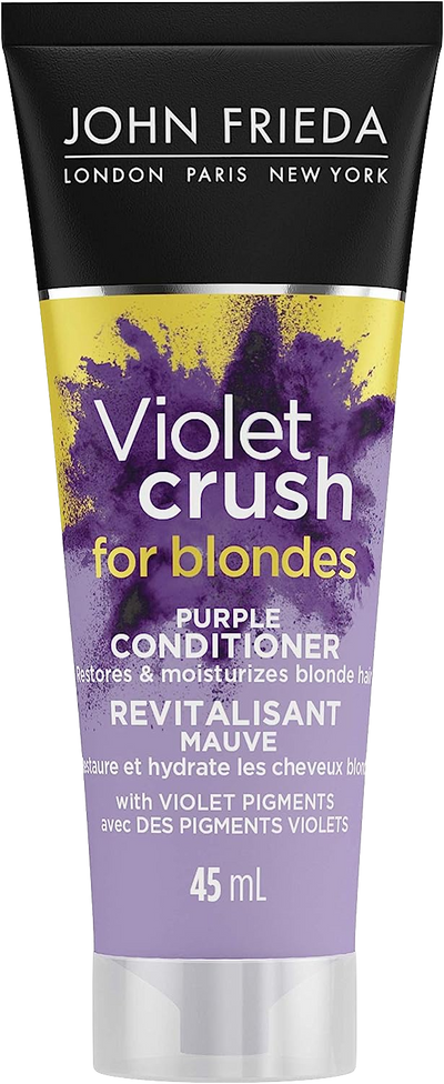John Frieda Violet Crush For Blondes Purple Conditioner 45mL
