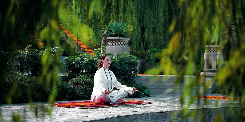 Inner peace in nature’s embrace.