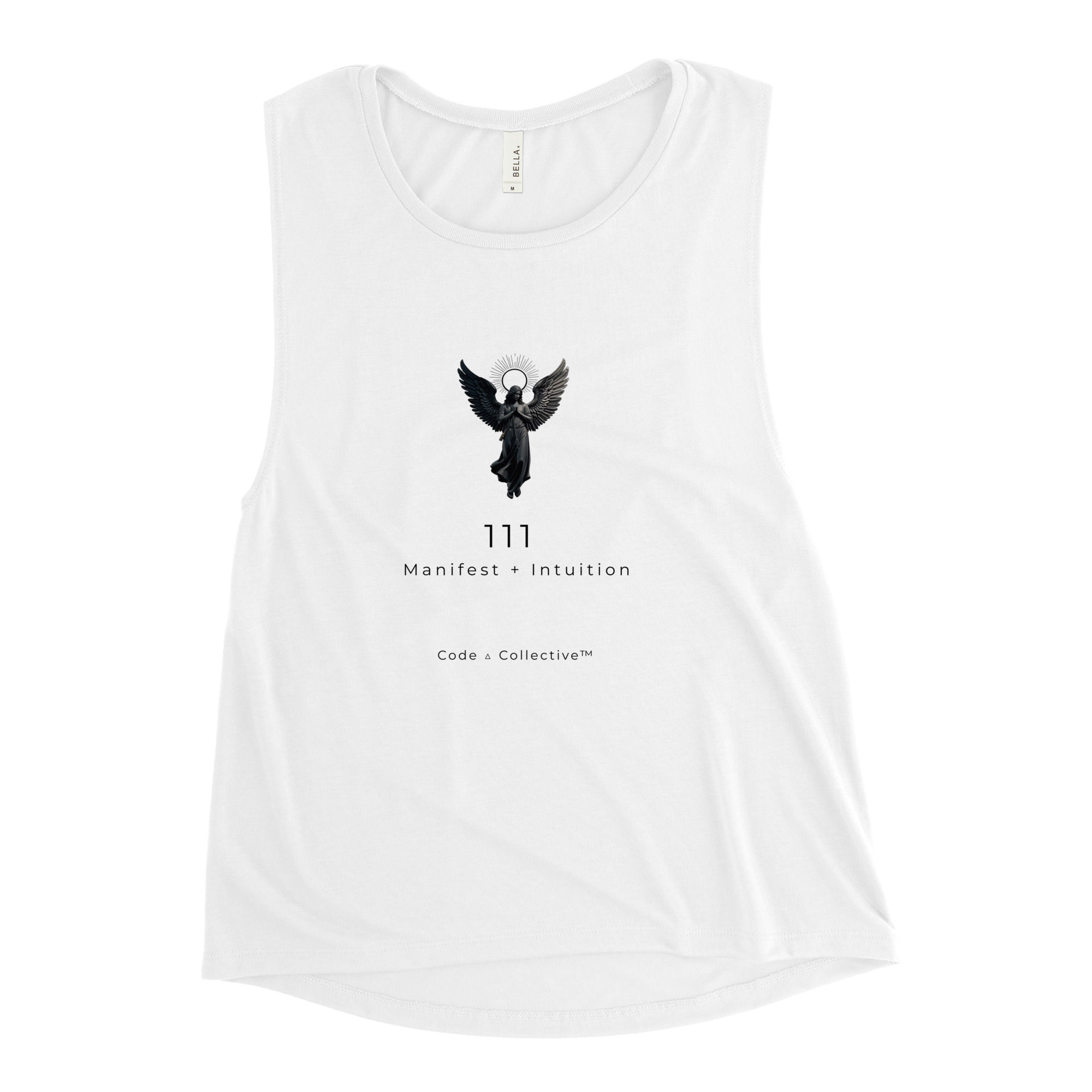 Code Collective™ Ladies Tank – 111 · Manifest + Intuition · Wear Your Frequency
