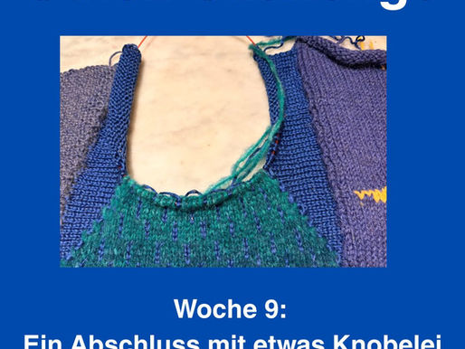 Das letzte Stück der Strickchallenge
