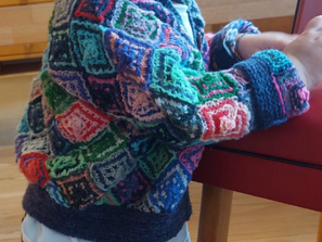 Patchworkstricken ist bunt, kreativ und entspannend