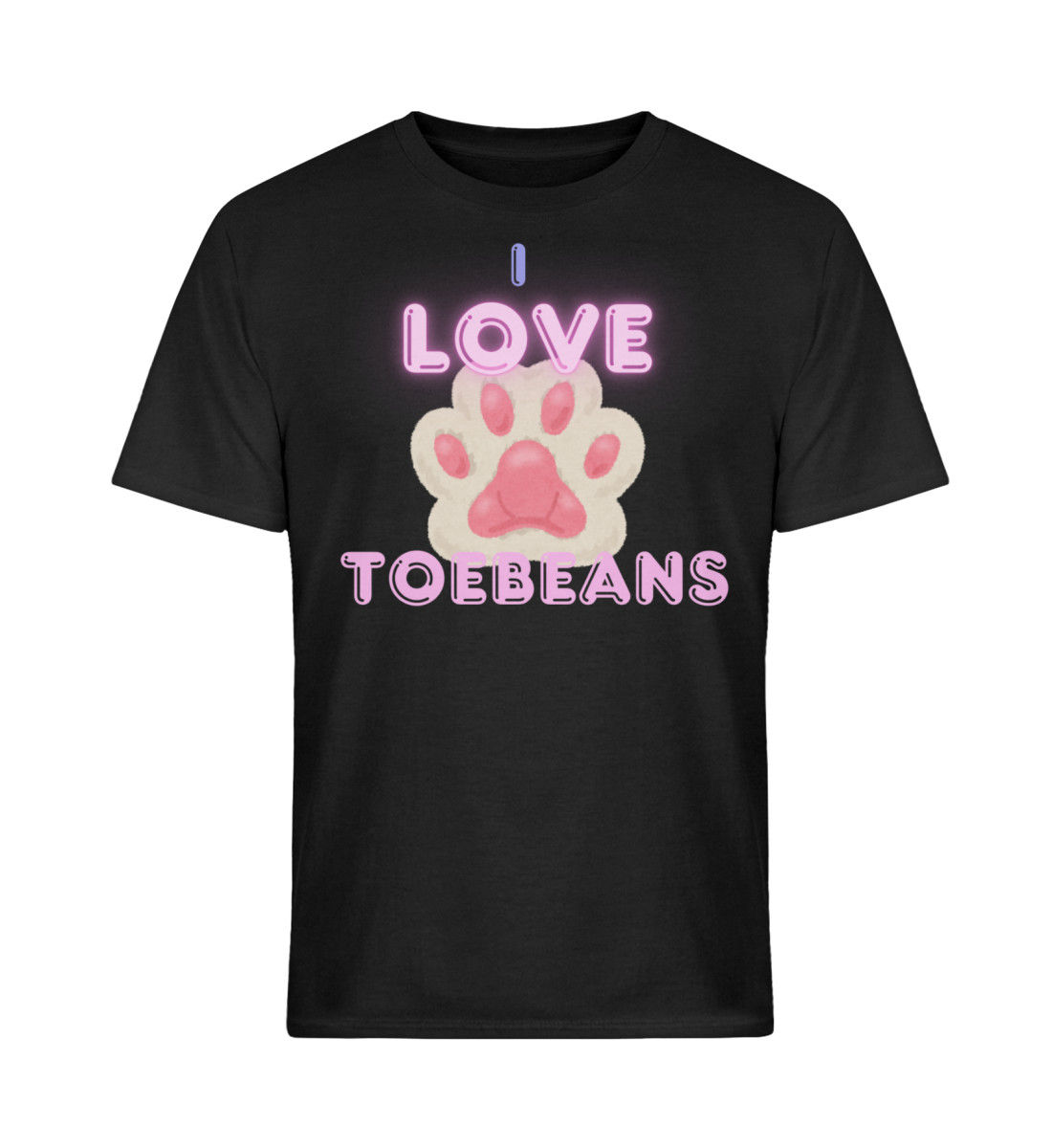 I LOVE TOEBEANS -Ladys/unisex T-shirt