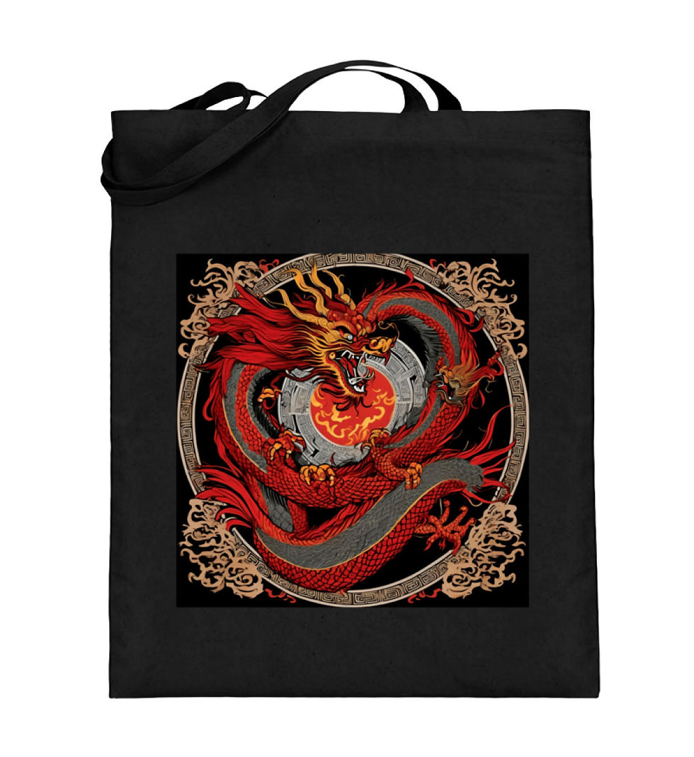 Dragon 4 - Tote bag