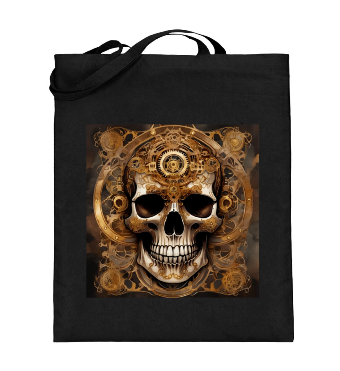 Watercolour skull 26 - Tote bag