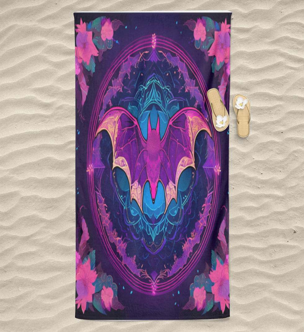 Baterfly - High quality beach towel