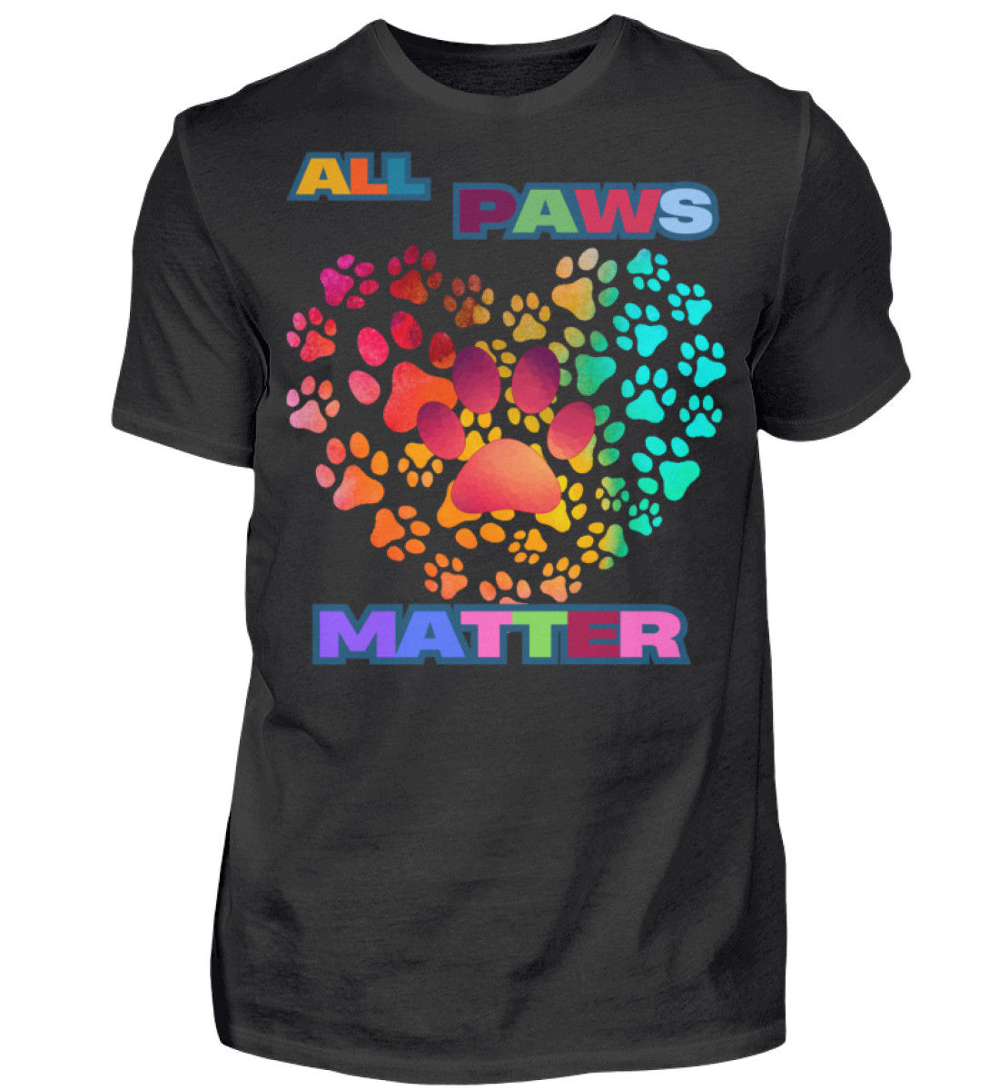 ALL PAWS MATTER  - Men's T-Shirt