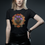 Thumbnail: Alternative lady wearing Cat Skull T-shirt in black