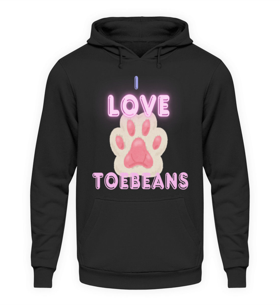 I love Toebeans - Unisex Hoodie