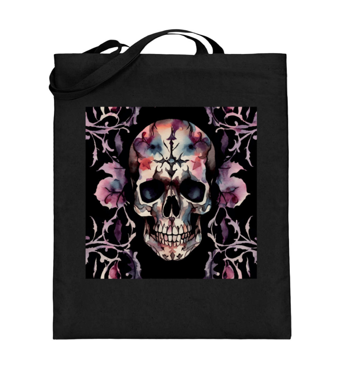 Watercolour skull 2  - Tote bag