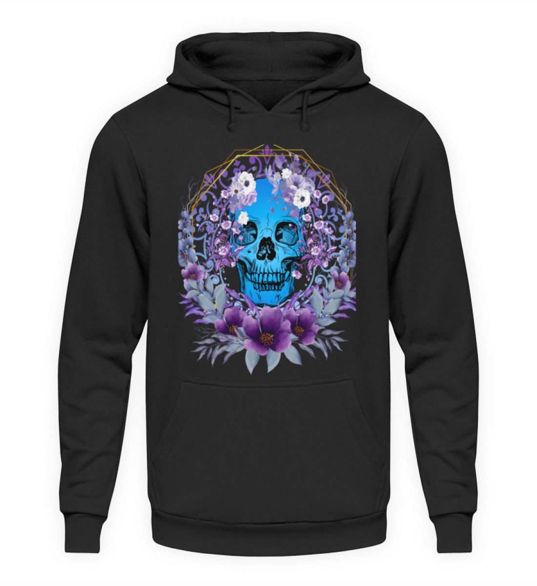 Blue Skull - Unisex Hoodie