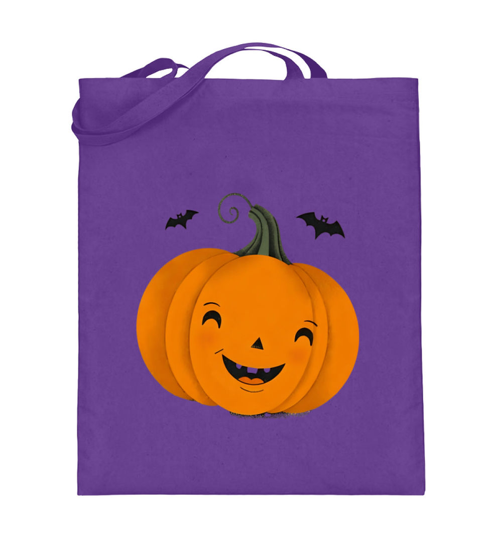 Thumbnail: Vintage halloween vibes  - Tote bag