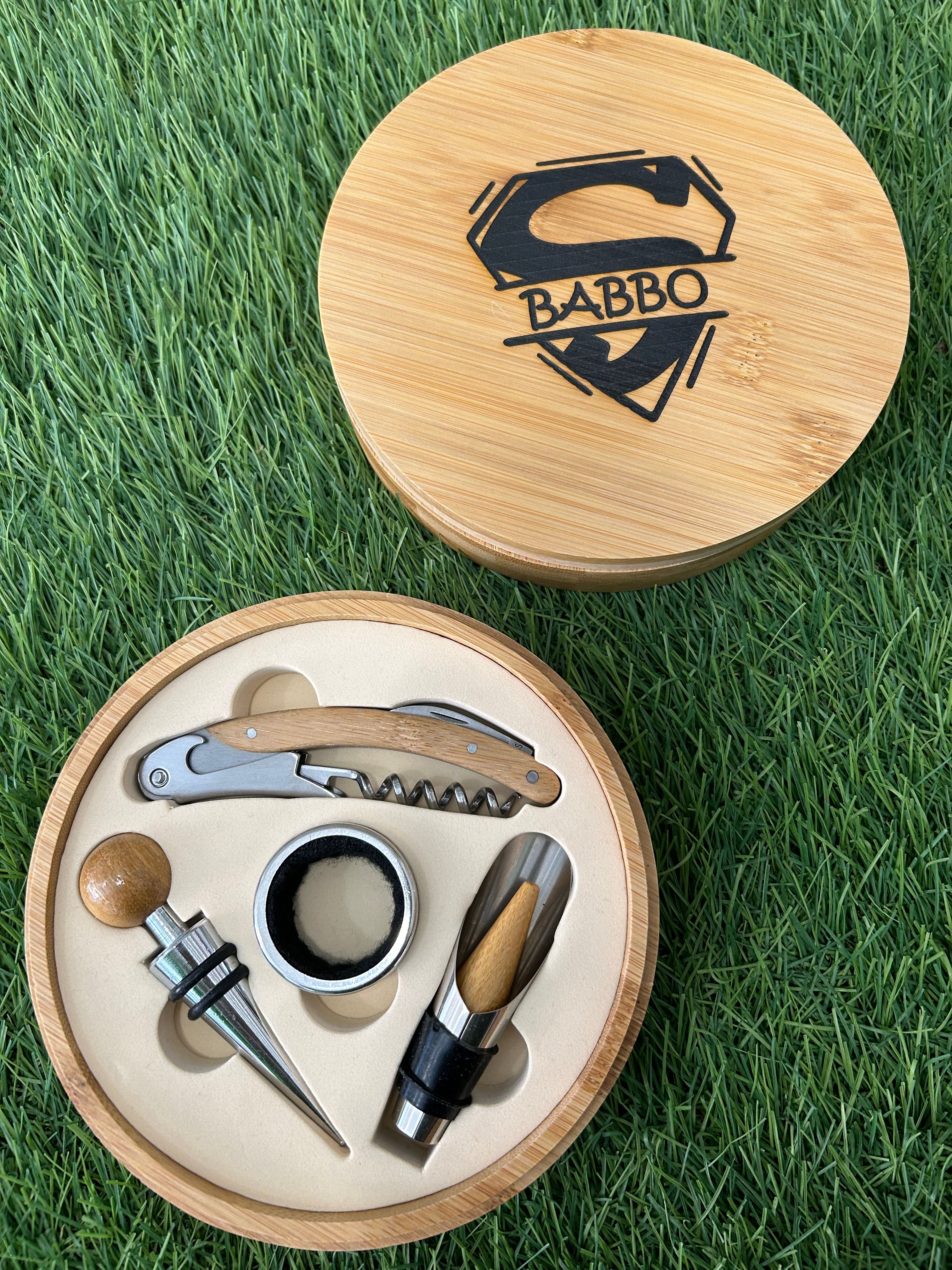 Kit Vino Personalizzato Incisione Punto Gadget