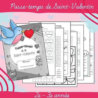 Document Passe-temps - Saint-Valentin