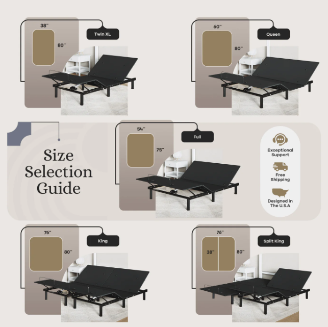 Thumbnail: ESSENTIAL Adjustable Bed Frame