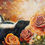 Miniature : Peinture d'une moufette parmi les fleurs de l'artiste Veronica Belam