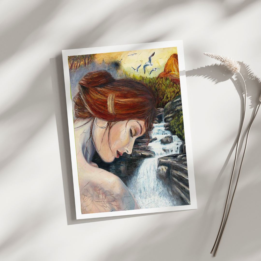 Carte de voeux / Greeting Card (5,5 x 8,5 in/po)