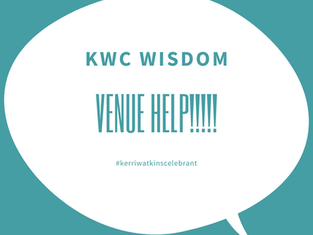 Wedding Venue Help
